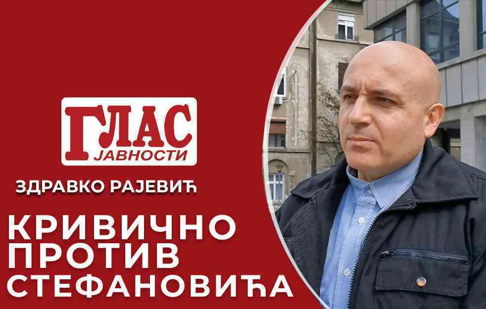 KRIVIČNO PROTIV TUŽIOCA STEFANOVIĆA: Evo za šta ga sumnjiče (VIDEO)